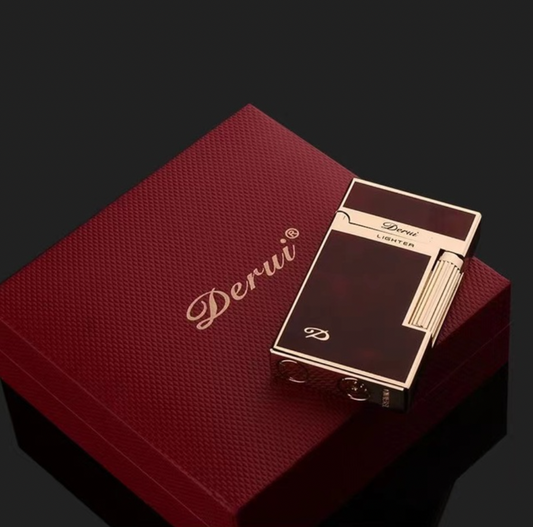 Elegant SteelTone SideSlide Red - The Genuine Loud Lighter Gift Box